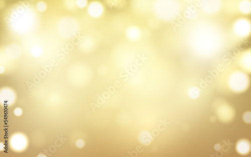 Golden luxury bokeh soft light abstract background, Vector eps 10 illustration bokeh particles, Background decoration
