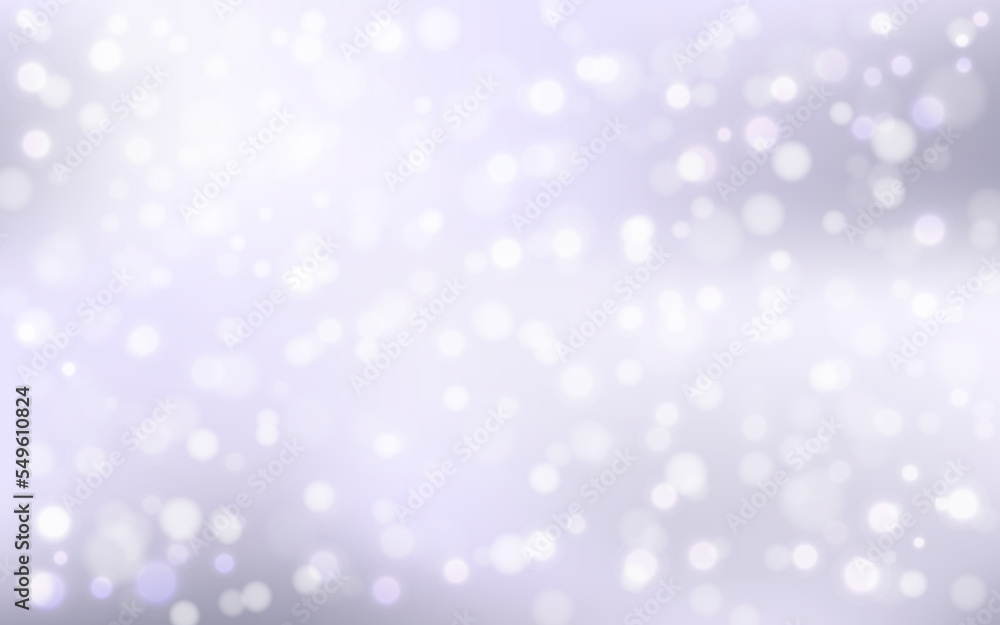 Winter and snow bokeh soft light abstract background, Vector eps 10 illustration bokeh particles, Background decoration