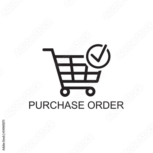 purchase order icon , business icon