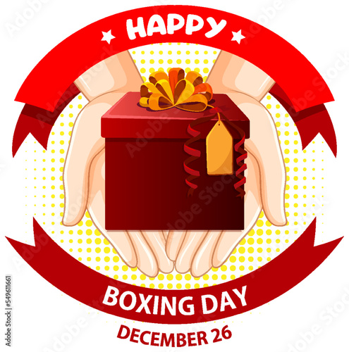 Boxing day banner design
