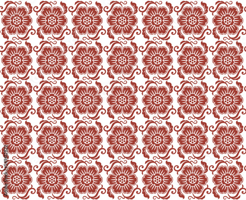 アジア調パターン13（茶色）