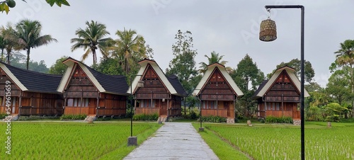 cottage in the natural tourist area of Tana Toraja  Indonesia