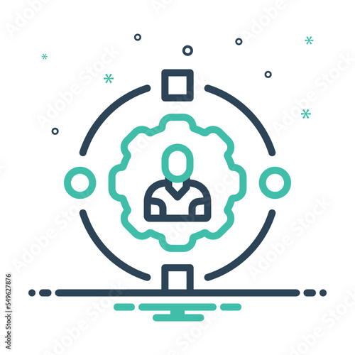 Mix icon for adapted