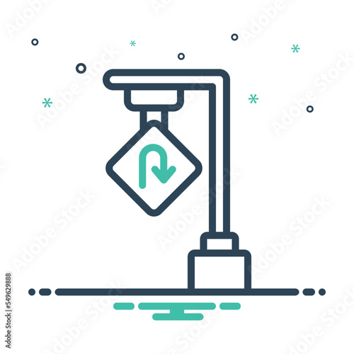 Mix icon for turn