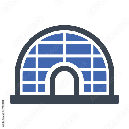 Igloo house icon