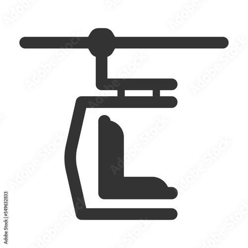 Ski lift icon