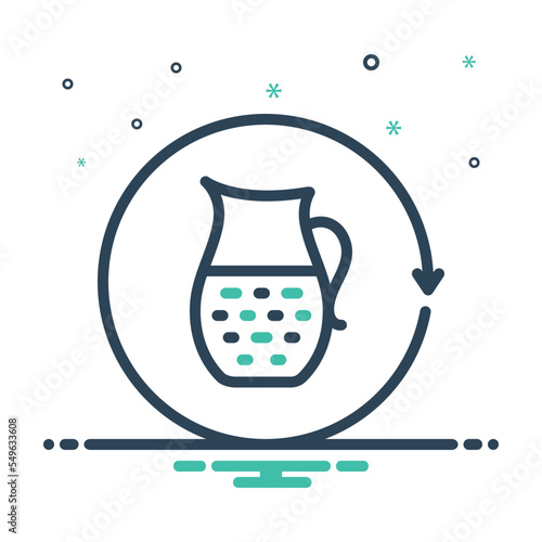 Mix icon for containing