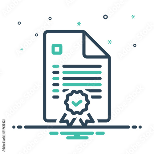 Mix icon for declaration