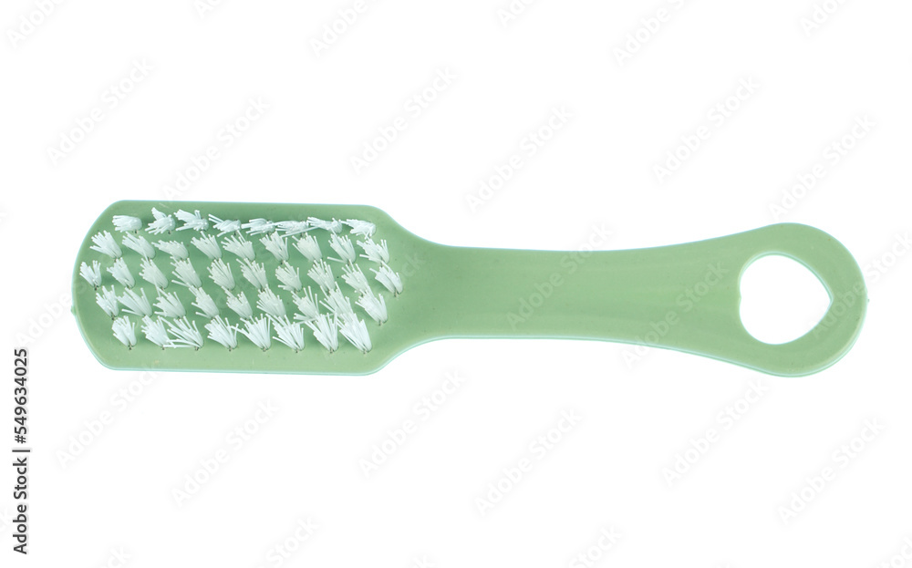 plastic brush isolated on white background plastic brush isolated on white background