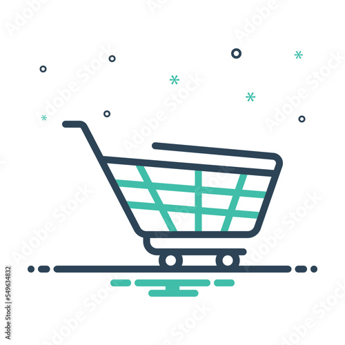 Mix icon for cart 