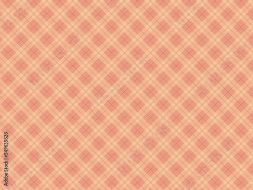 ファブリックテクスチャ入タータンチェック