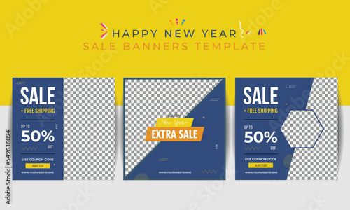 Fashion Sale Social Media Banners. Sale Social Media Banners Pack