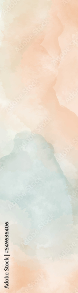 Fototapeta premium Vertical background design with soft tone color
