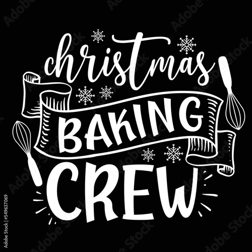 Christmas baking crew