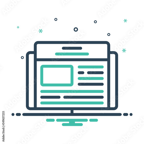Mix icon for articles