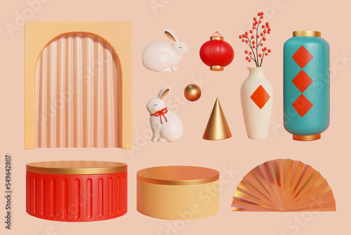 2023 CNY elements set