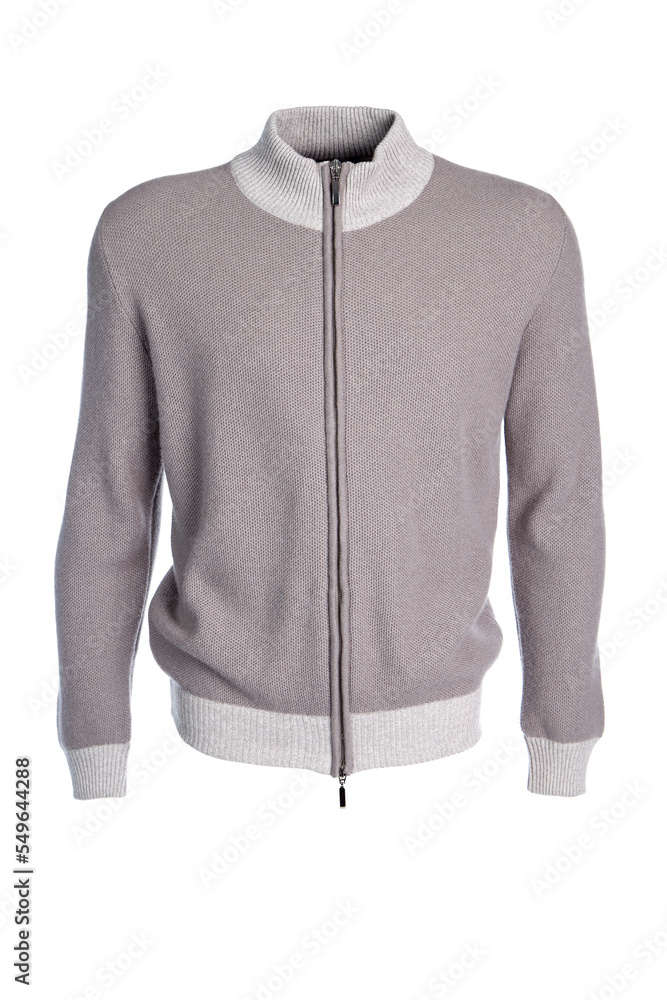 Beige Loose Wool Knit Sweater With Openwork Detailing For Spring Unisex Cozy Top