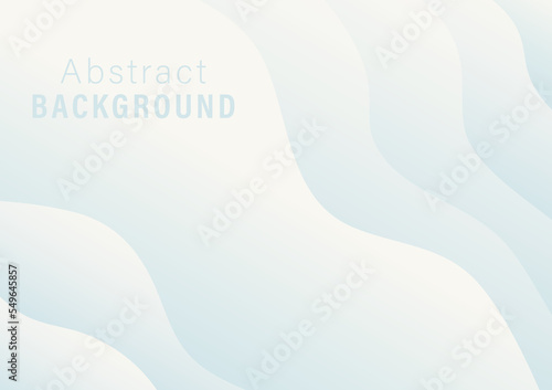Abstract gradient background, cyan gradient color, wave line vector background illustration template for website, banner, backdrop, poster