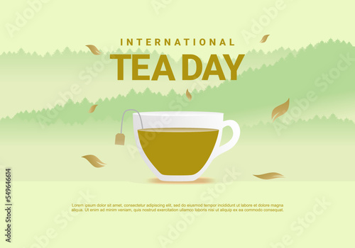 International tea day backg...