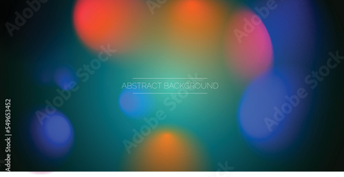 Colorful light glowing abstract background design premium vector