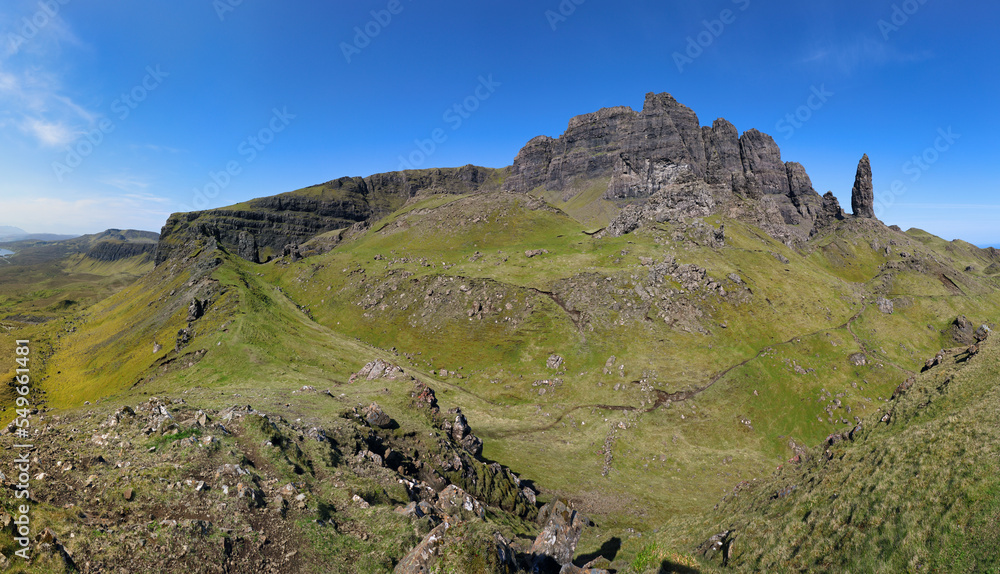 Old Man of Storr rock formation at Isle of Skye, Scotland Old Man of Storr rock formation at Isle of Skye, Scotland