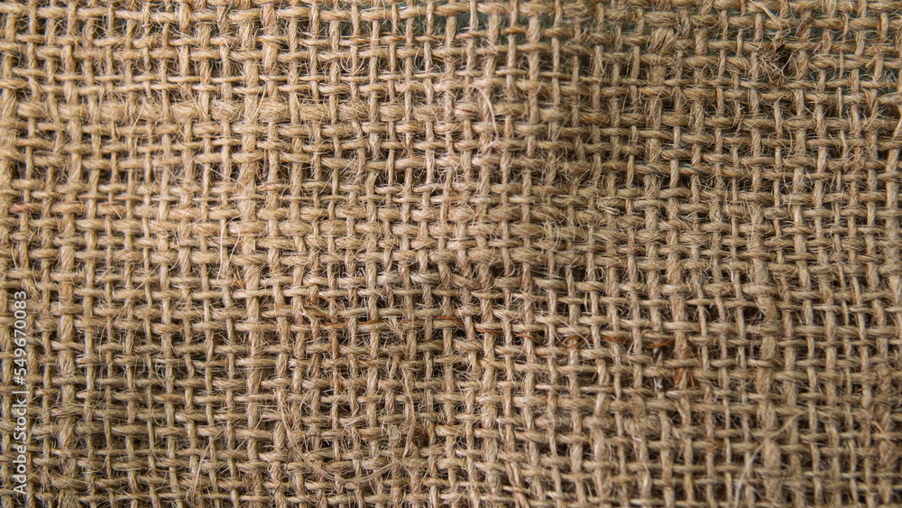 Burlap woven texture seamless. jute background close up macro Burlap woven texture seamless. jute background close up macro