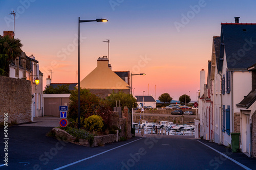 Obraz na plátně Abends in Quiberon