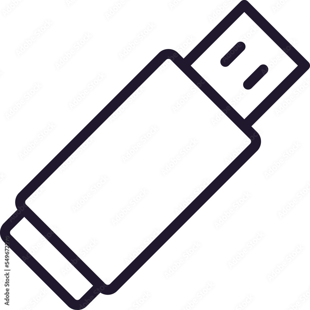 Device line icon on white background Device line icon on white background