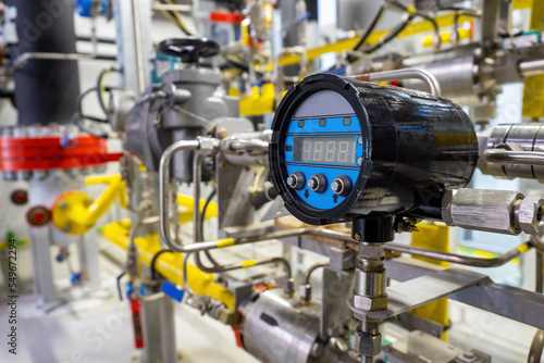 Canvastavla Pressure sensor in chemical plant