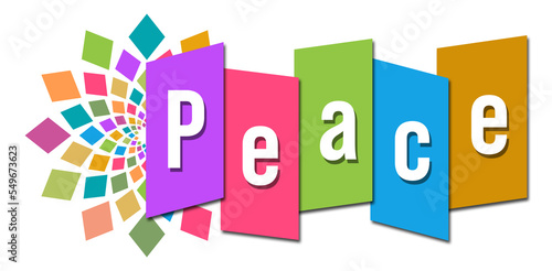 Peace Circular Professional Colorful 