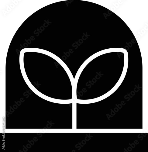 ecology plant Vector Icon which is suitable for commercial work and easily modify or edit it
