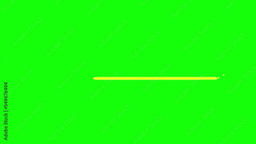 Line effects on green screen Line effects on green screen