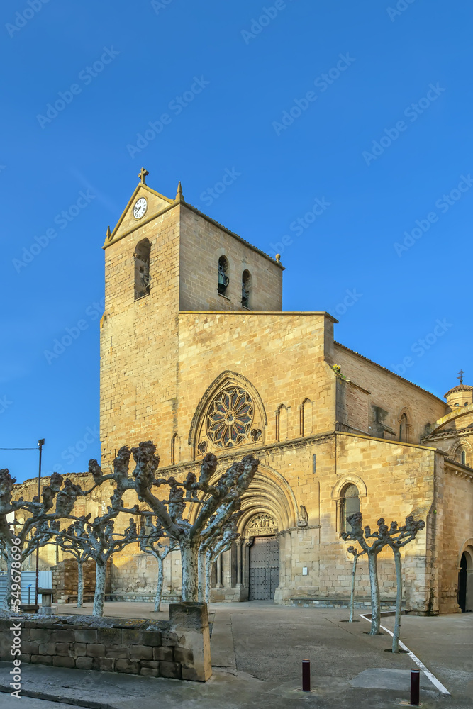 San Pedro church, Olite, Spain