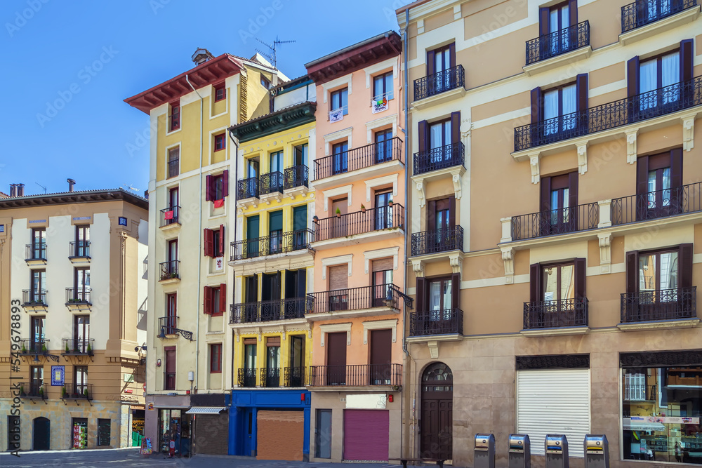 Street in Pamplona, Spain