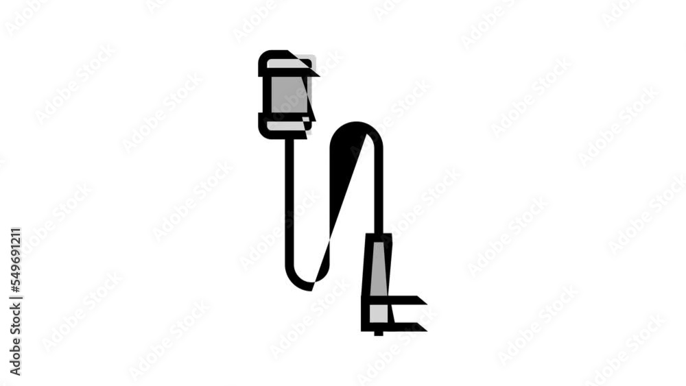 table phone holder color icon animation