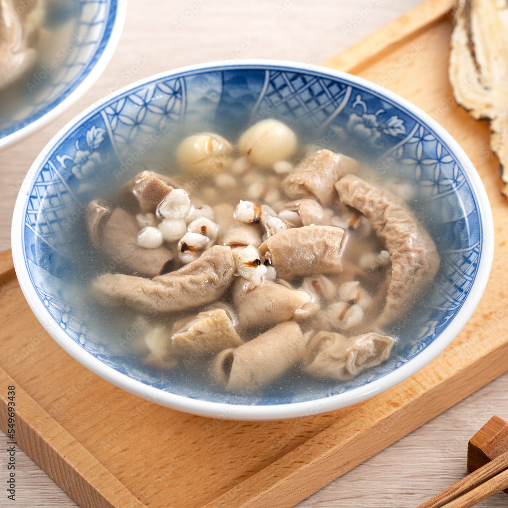 Four Tonics Soup. Delicious traditional Chinese herb flavor food. Four Tonics Soup. Delicious traditional Chinese herb flavor food.