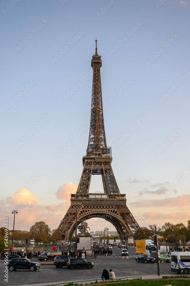 Naklejka premium Torre eiffel Parigi