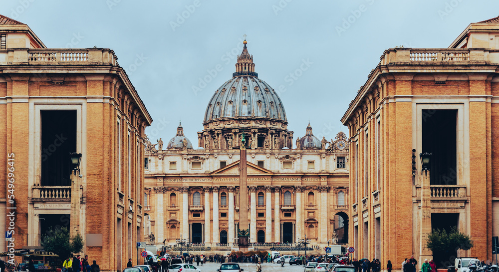 Obraz premium ローマ サン・ピエトロ大聖堂
