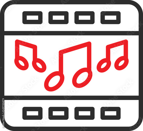 Audio Track Vector Icon
