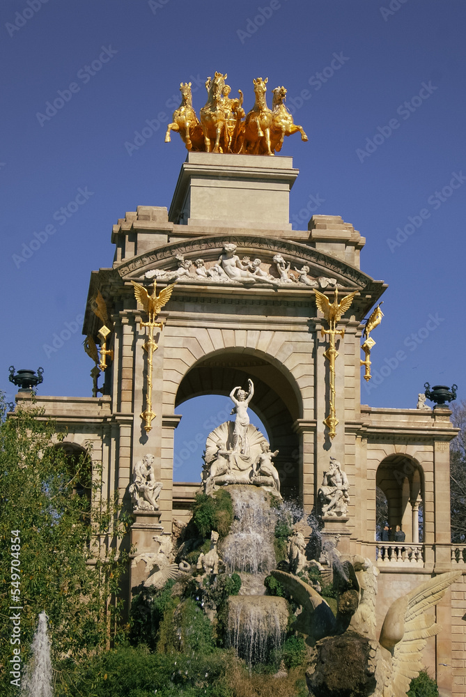 Obraz premium City Park of Barcelona