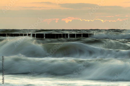 Fototapeta Naklejka Na Ścianę i Meble -  The landscape on the Baltic Sea.