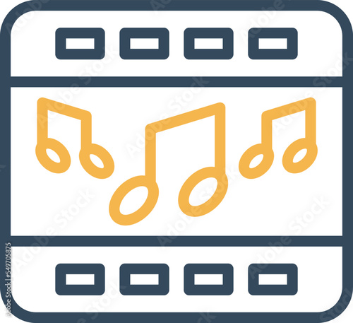 Audio Track Vector Icon
