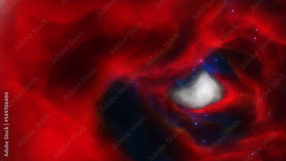 Bright Nebula Red - Blue Space tunnel clouds galaxy Alpha Channel Background Bright Nebula Red - Blue Space tunnel clouds galaxy Alpha Channel Background
