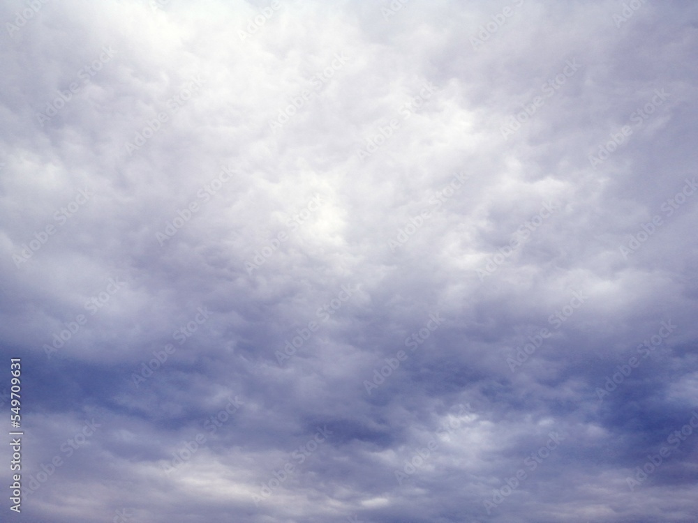 Obraz premium 印象的な雲と空 雲
