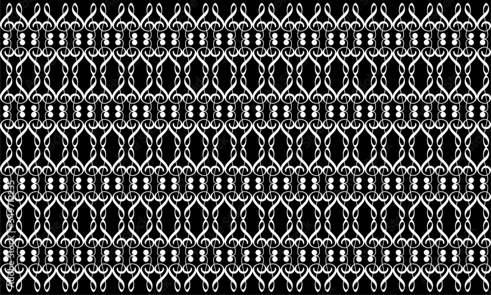 Motifs Pattern Inspired by Musical Note Icon Symbol for Decoration, Ornate, Background or Graphic Design Element. Vector Illustration Motifs Pattern Inspired by Musical Note Icon Symbol for Decoration, Ornate, Background or Graphic Design Element. Vector Illustration