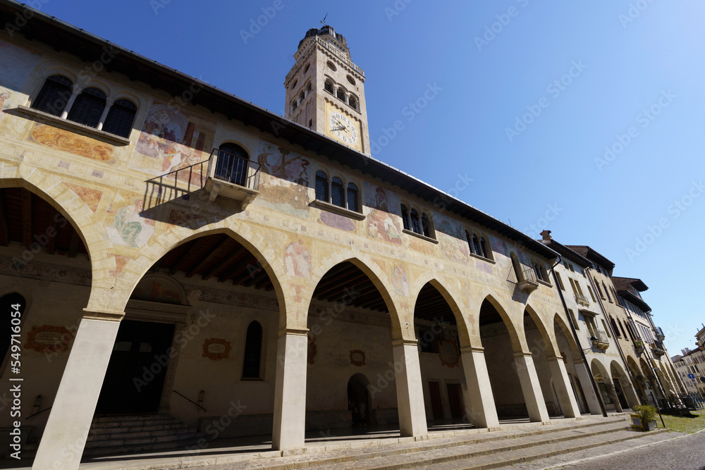 Fototapeta premium Duomo of Conegliano, Veneto, Italy