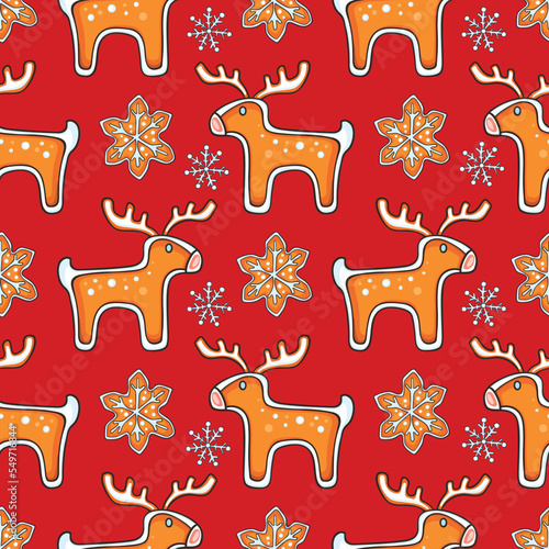 Christmas patterns background