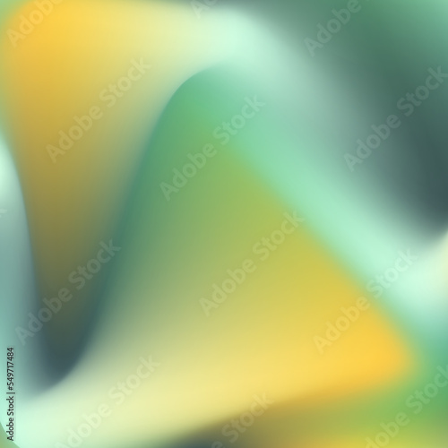 yellow mint green gradient abstract background. yellow mint green color nature happy background. Vector illustration. 