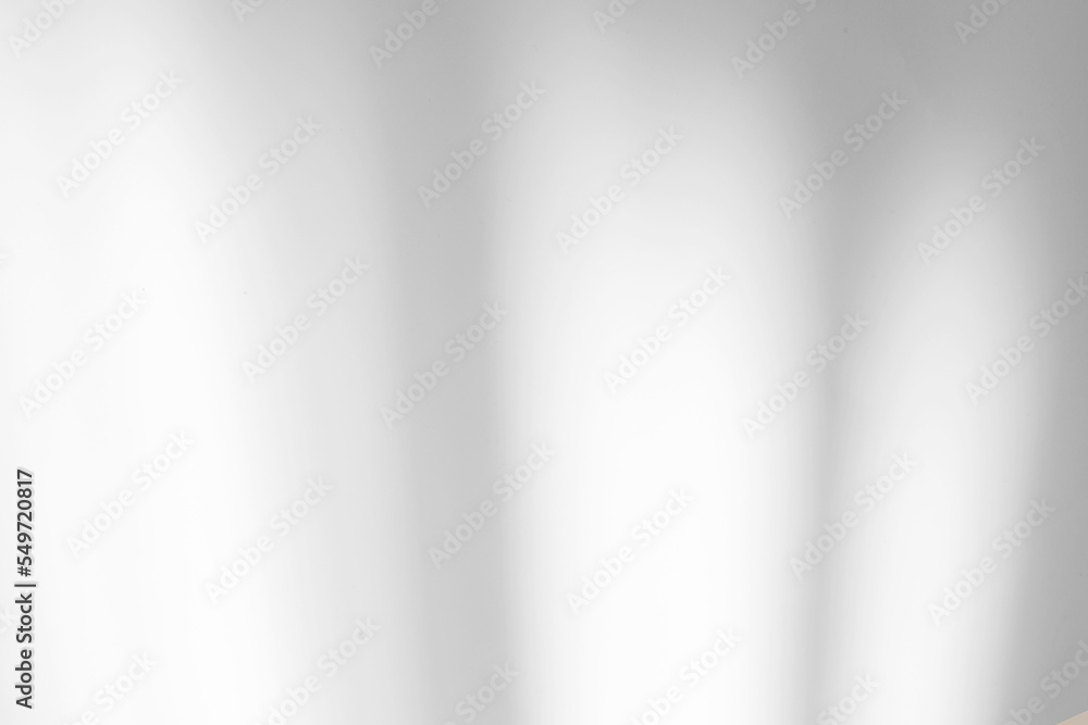 Abstract white studio background for product presentation. Wall with shadows of window. Display product with blurred backdrop. Abstract white studio background for product presentation. Wall with shadows of window. Display product with blurred backdrop.