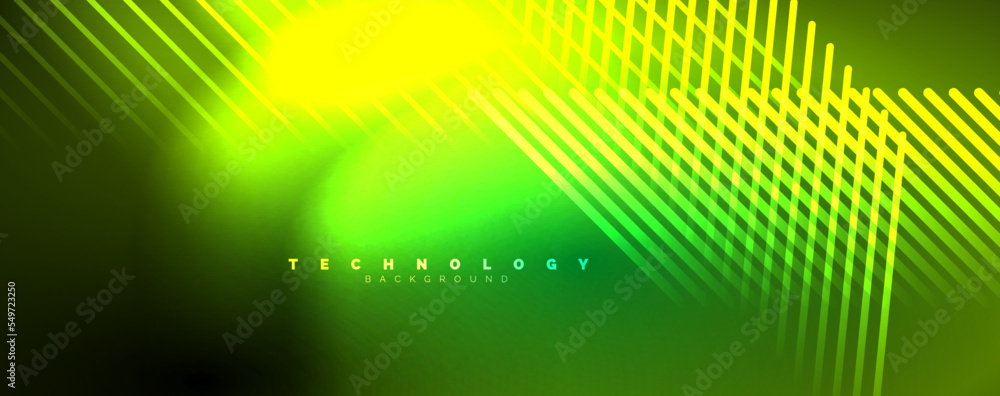 Light beams, neon lines abstract background. Vector Illustration For Wallpaper, Banner, Background, Card, Book Illustration, landing page Light beams, neon lines abstract background. Vector Illustration For Wallpaper, Banner, Background, Card, Book Illustration, landing page